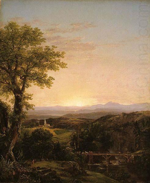 Thomas Cole New England Scenery china oil painting image